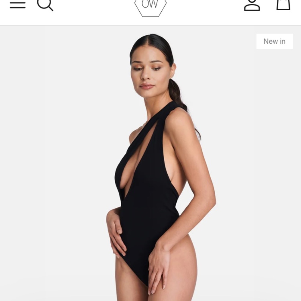 ๐OW Nadine Intimates Black Bodysuit - Picture 11 of 14